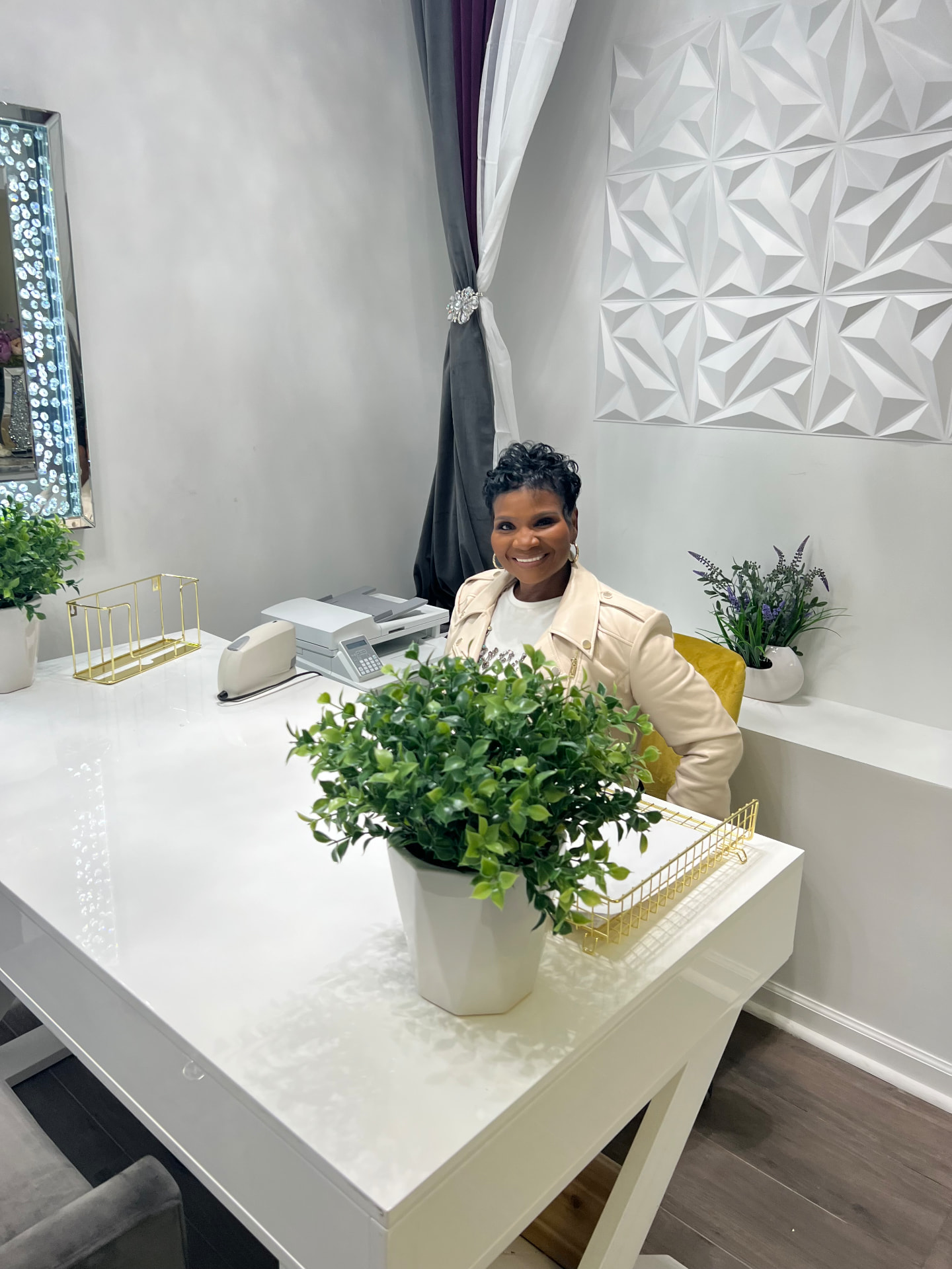 Chantell Haynes at the Superior Professional Tax Services office in Chicago